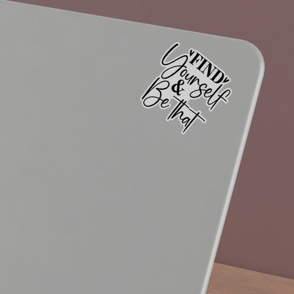 3pc - Find Yourself & Be That Sticker Decal Pack – Tumbler, Laptop - Picture 5 of 8